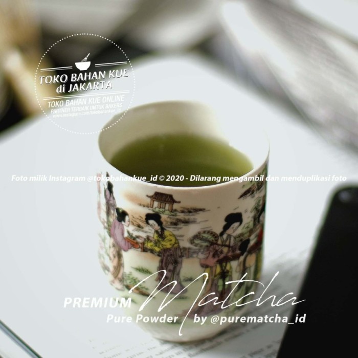 

PURE MATCHA POWDER - BUBUK GREEN TEA 50GR TEH HIJAU MURNI