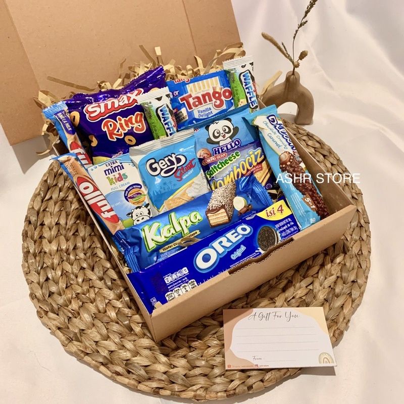 

Hampers Snack box / Kado / Gift / Paket 45k