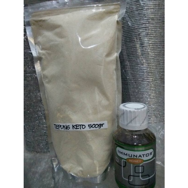 

TEPUNG KETOFASTOSIS 500GR, TEPUNG CAMPURAN MAKANAN KHUSUS DIET KETO