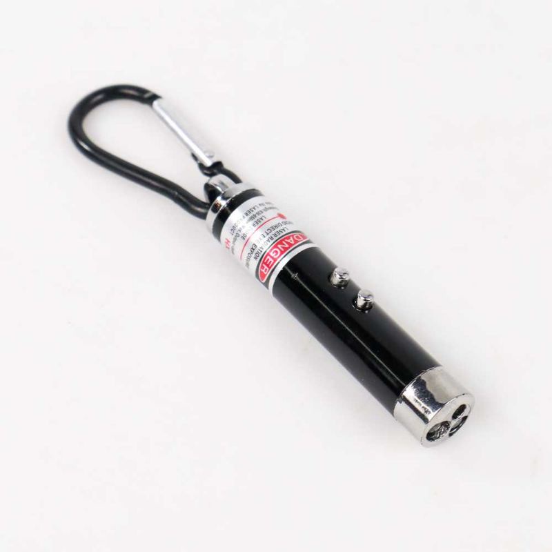 3 in 1 Red Laser Pointer 1mw 650nm + Flashlight &amp; UV - A-LPP-006