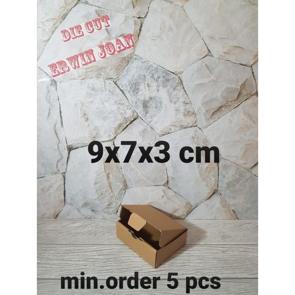 

Kardus Box uk 9x7x3 cm Kotak Karton DieCut