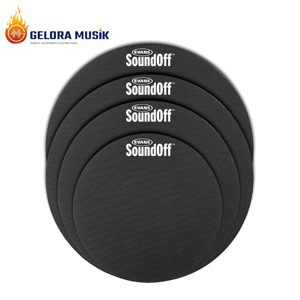 Sound Off Drum Mute Pack Fusion Evans SO-0244/Set