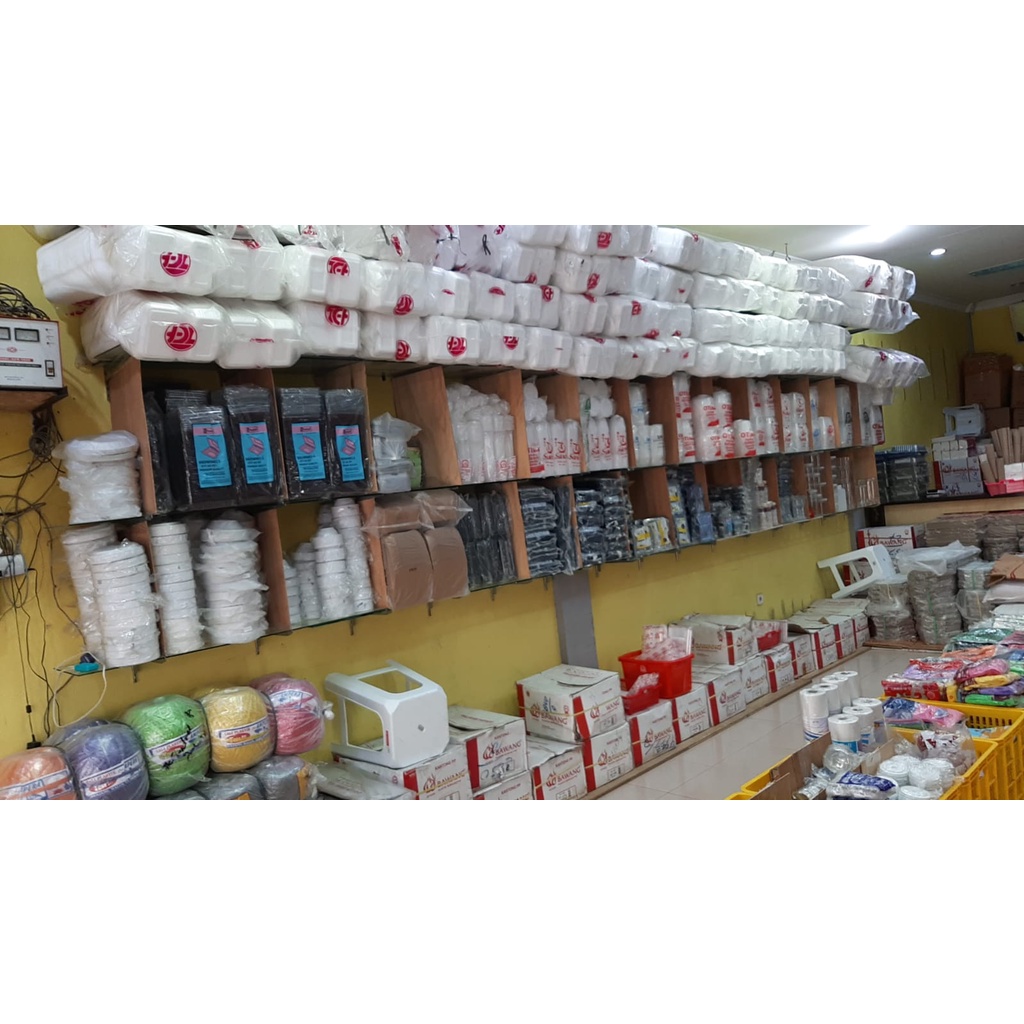 Kertas Nasi Bulat 25 cm / Kertas Nasi Bunga Kembang / Kertas Minyak Isi 200 Lbr