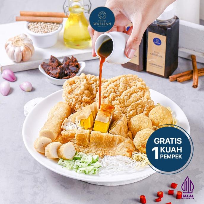 

Pempek warisan enak nikmat mix besar (frozen) - paket - PMB7