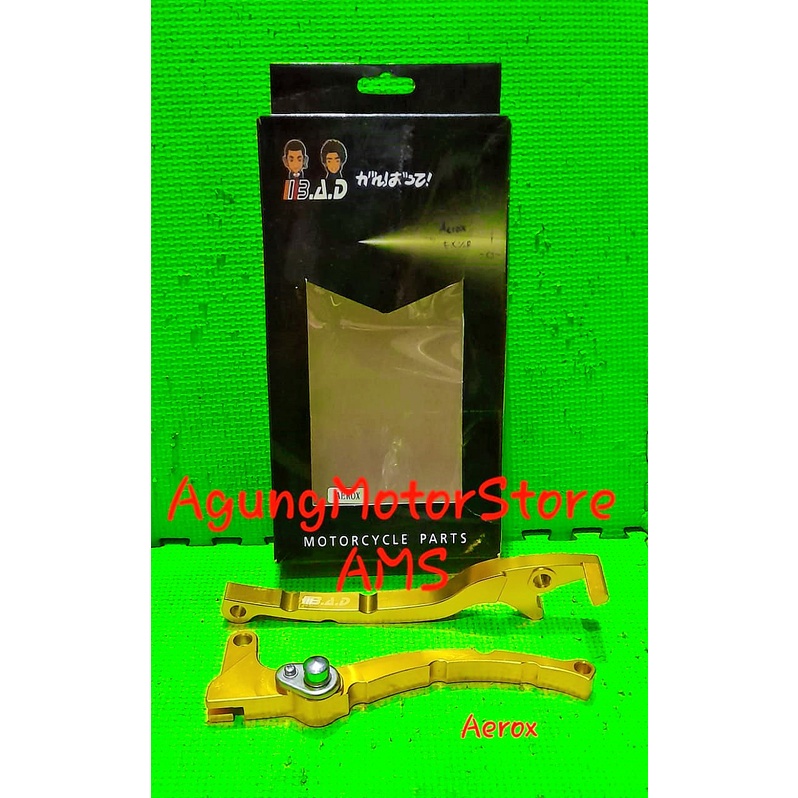 HANDLE REM VARIASI YAMAHA AEROX MERK IBAD