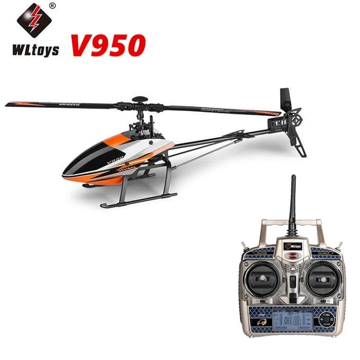 WLtoys rc helicopter V950 6ch brushless motor rc helikopter V950