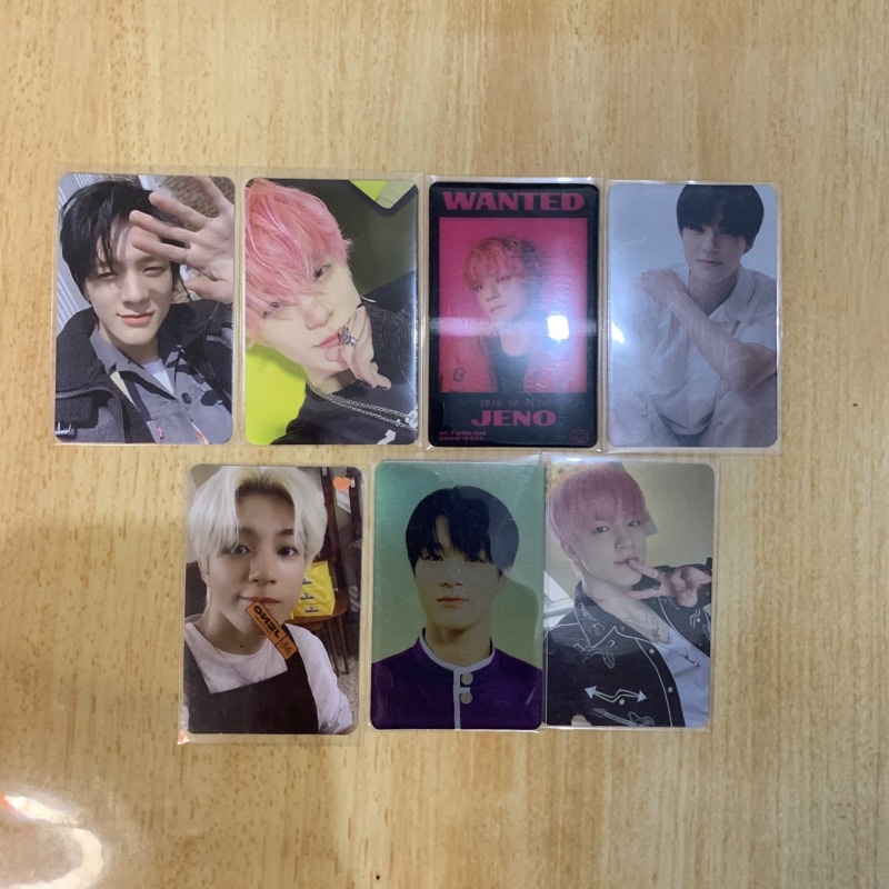 Jeno Photocard/PC/POCA - Jeno Ar Selca Hotsa | Jeno Matching Card | Jeno Lenti Glitch | Jeno bene sg