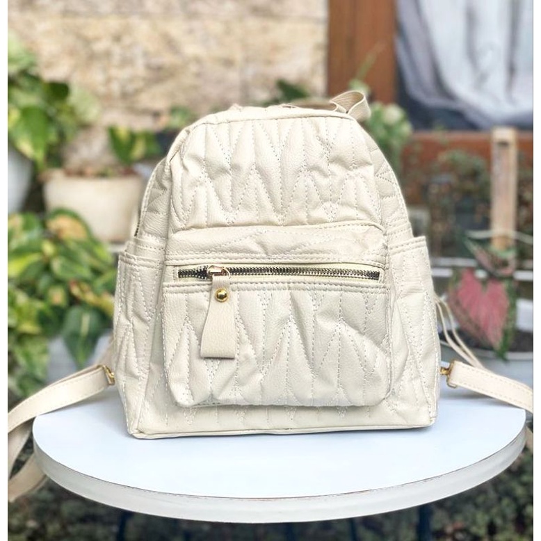 Tas Ransel Mini Elena Multifungsi Tas Bordir 26 x 22-2