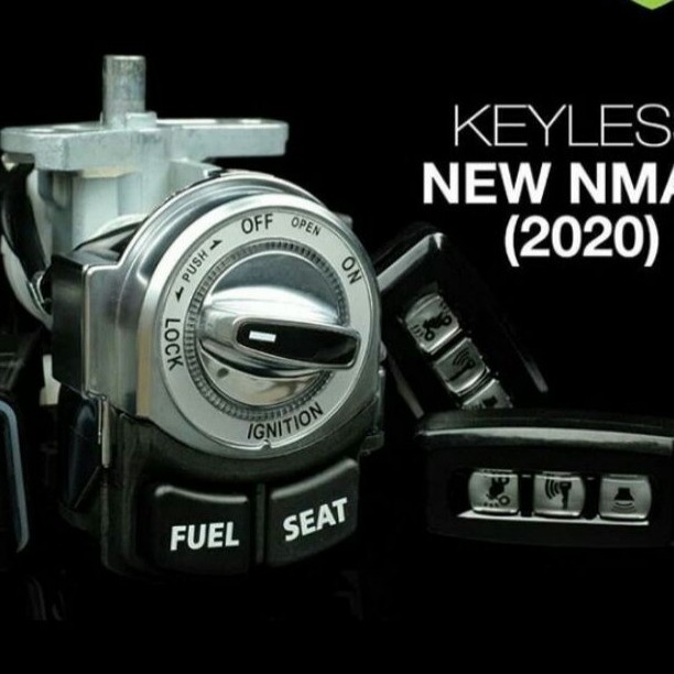 kunci keyless all new nmax 2020 kunci kontak nmax 2020 remot smartkey