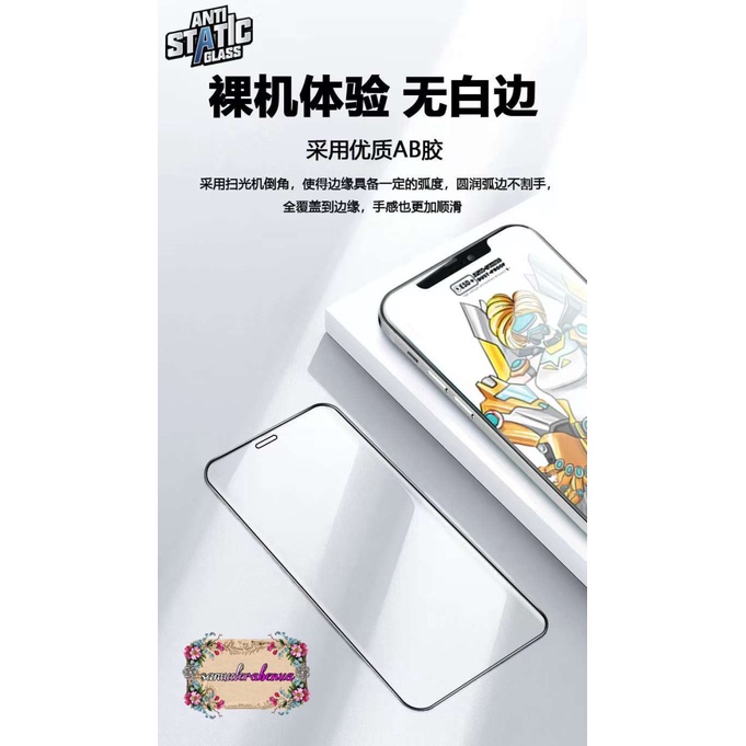 ANTI STATIC TEMPERED GLASS TG ANTI GORES KACA BENING KUALITAS IMPORT JAPAN FOR IPHONE X XR XS XS 11 11PRO 11 PRO MAX 12 12PRO 12 PRO MAX 13 13PRO 13 PRO MAX 14 14 PLUS 14PRO 14 PRO MAX SB4470