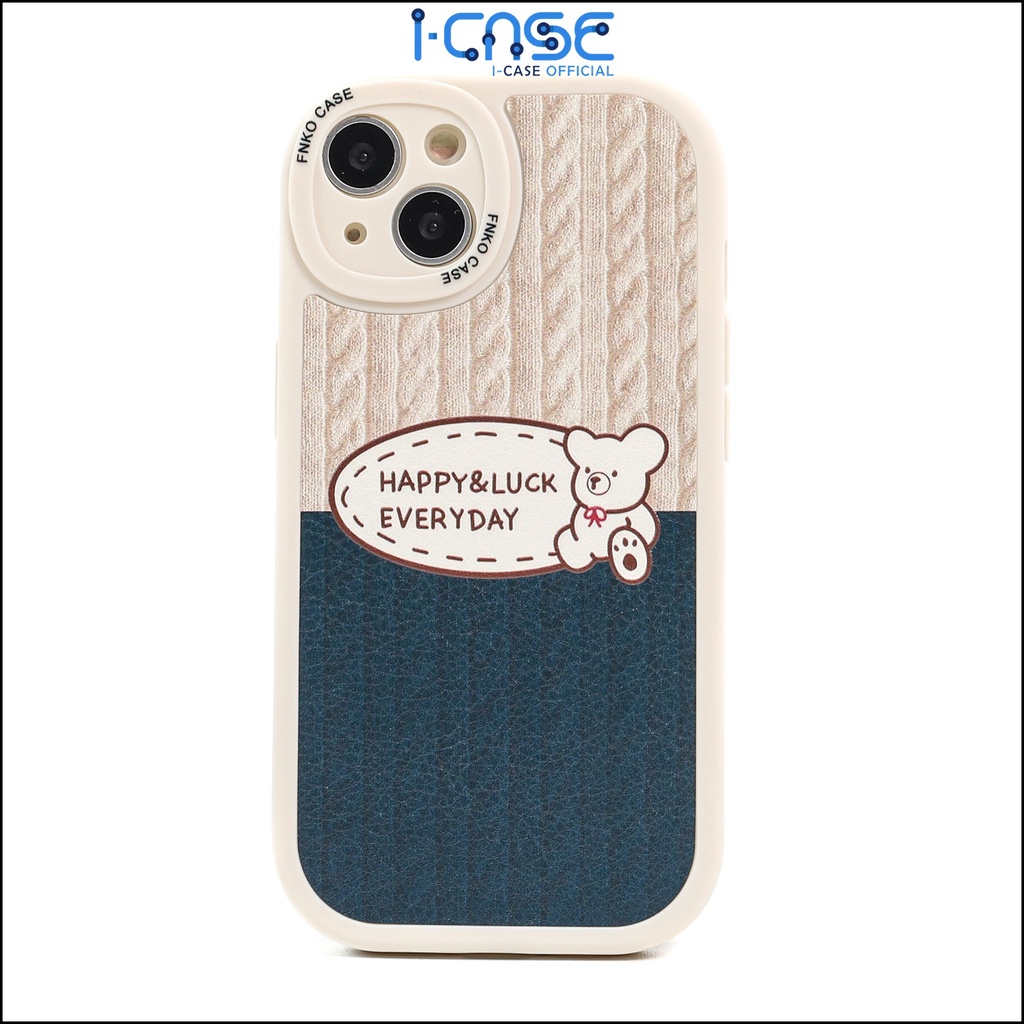 Soft Case Knit Bear For iPhone 7 8 PLUS XR X XS MAX 11 12 13 14 PLUS PRO MAX