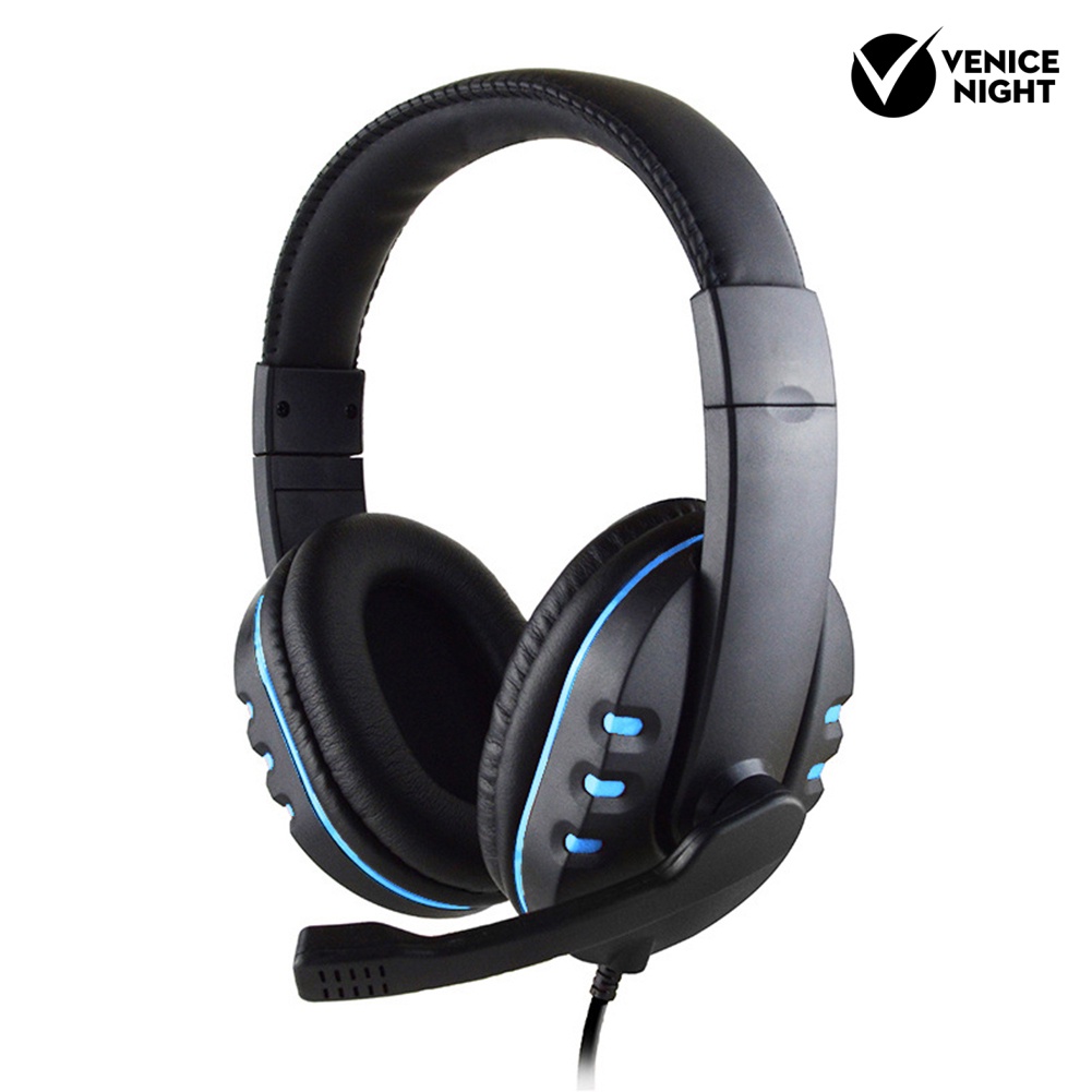 (VNEP) (Berkabel) Headphone Gaming Heavy Bass Headset untuk Konsol Game/PC/Ponsel