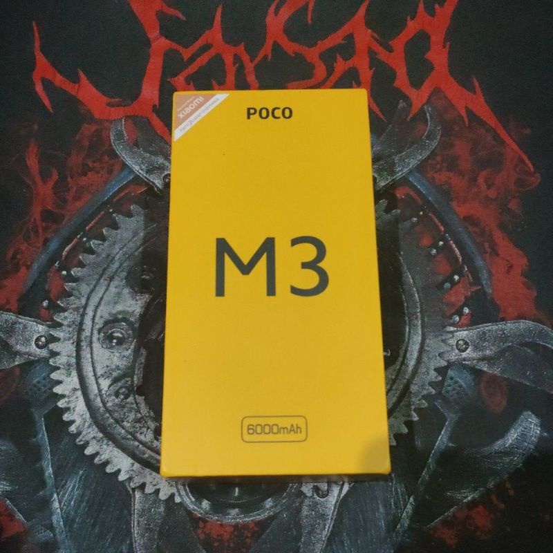 poco m3 4/64 garansi resmi