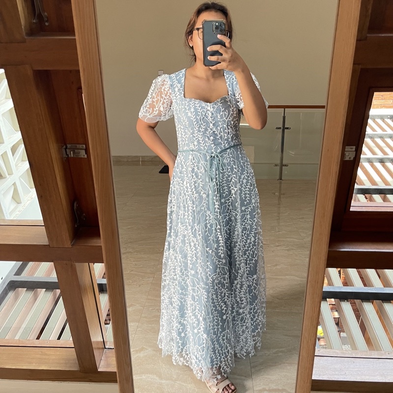 ICE BLUE DRESS