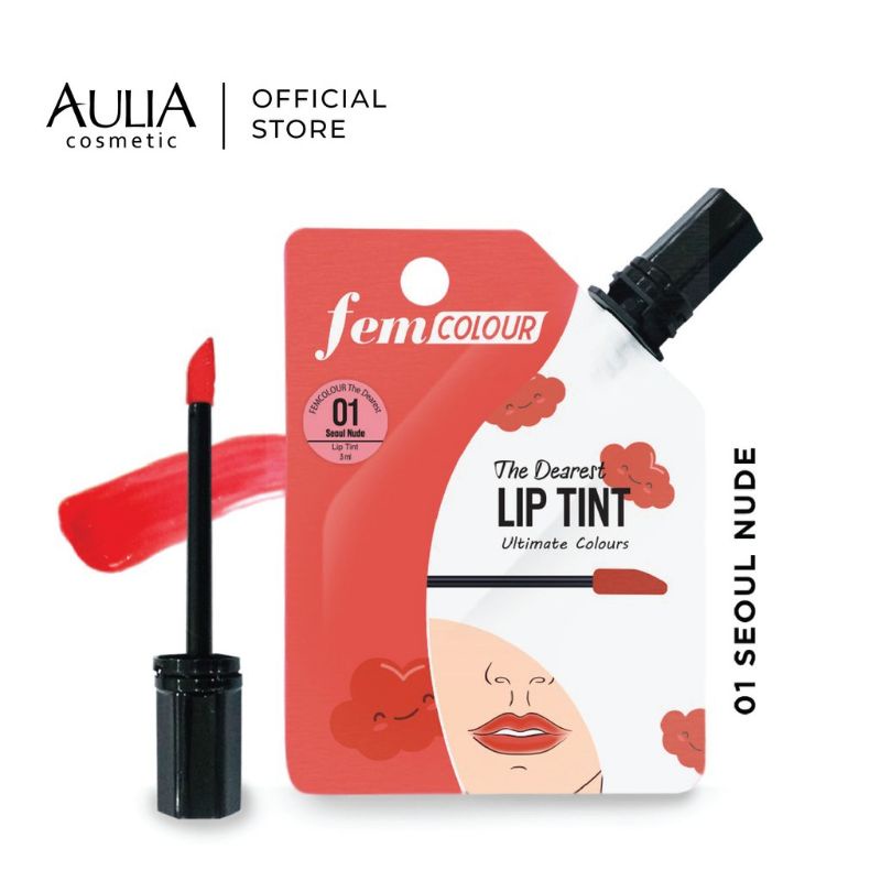 `ღ´ PHINKL `ღ´ [ESENSES] ESENSES fem aulia colour lip tint sachet travel size liptint ombre