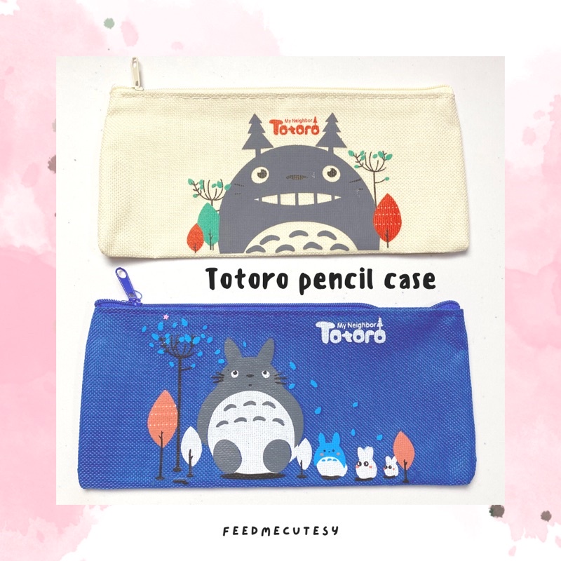 

totoro pensil case | Feedmecutesy | atk alat tulis lucu anak import