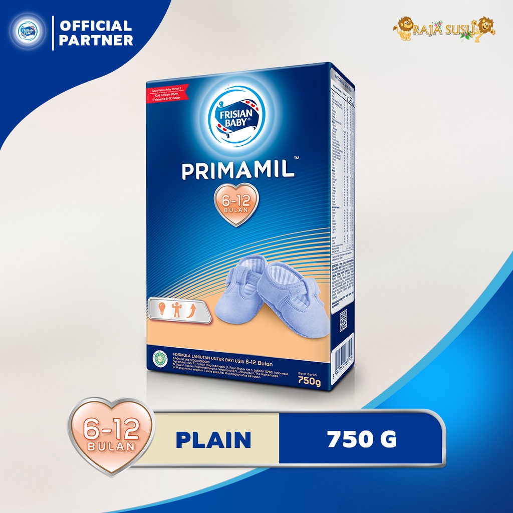 Frisian Flag Baby Primamil 6-12 Bulan 750g - Susu Bayi