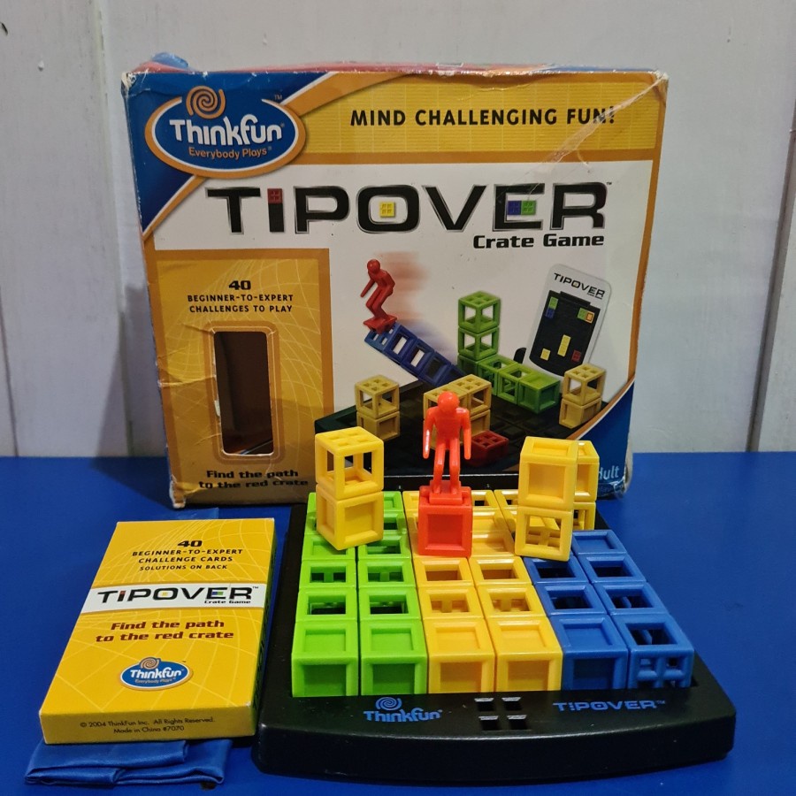 Board Games - Tipover Crate Game by Thinkfun