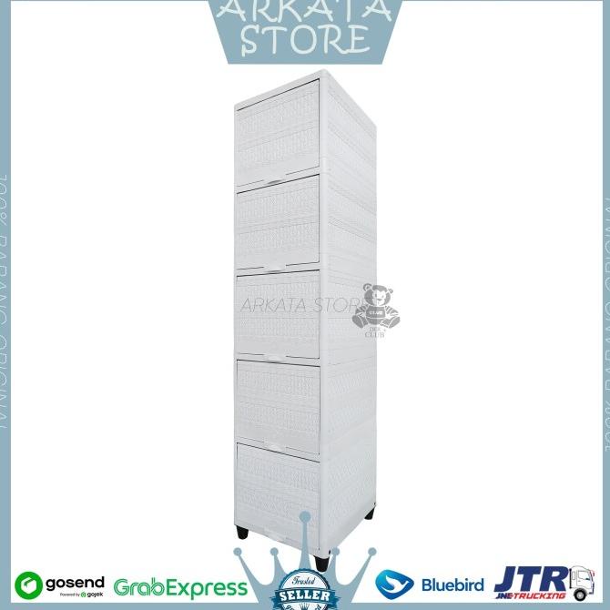 CLUB FLIP Cabinet Susun 5 | Susun 4 | Lemari Plastik | Cabinet Plastik stock ready