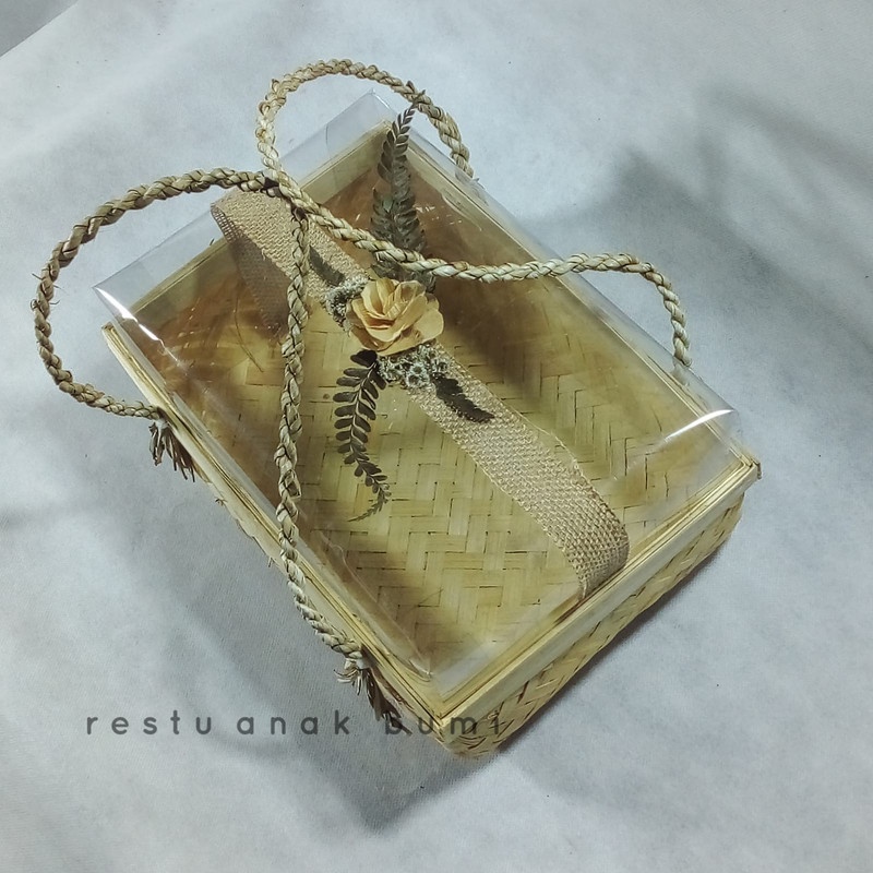 

Kotak seserahan uniq ukuran 20x30 premium hantaran parsel buah wadah kain tempat senek nasi tumpeng nasi ketring box sanggan ater ater premium