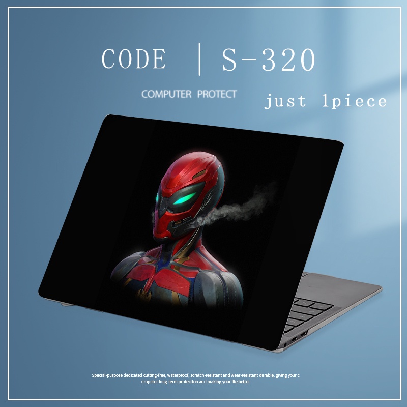 1pc Universal Bebas Potong COD Custom Stiker Kulit Laptop Untuk ACER NITRO AN515 SWIFT5 SF315 14 &quot;15.6&quot; Notebook Komputer Decal Game Iron-Man Avengers Theme Designs Covers