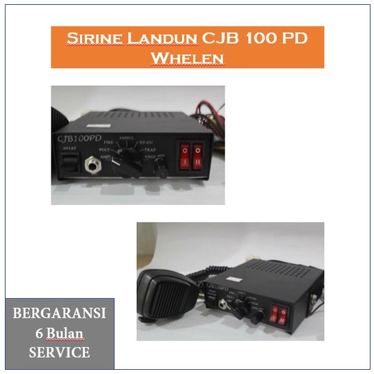 Sirine Landun CJB 100 PD Whelen Sound CJB100PD WS Patwal Murah sirine Suara Bagus READY