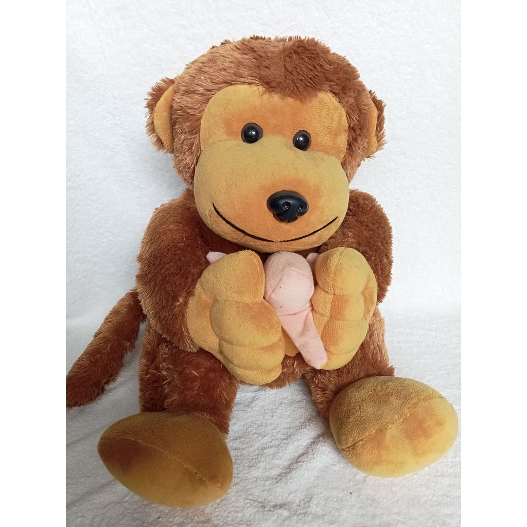 Boneka Monyet/ Boneka Monyet Lucu/ Boneka Monyet Jumbo/ Boneka Monyet Tangan Panjang/ Boneka Monyet 