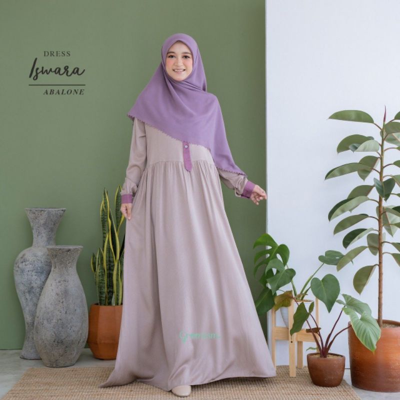 [S] Iswara Dress Abalone GREENISM