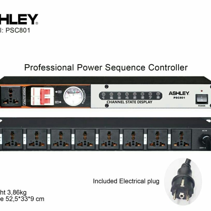 Power Amplifier Power Squenser Ashley