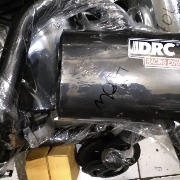 knalpot vespa racing merk DRC