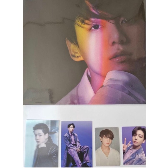PROOF COLLECTOR BTS JK JUNGKOOK SET PC A B PREMPHOT AR CARD 3D CARD