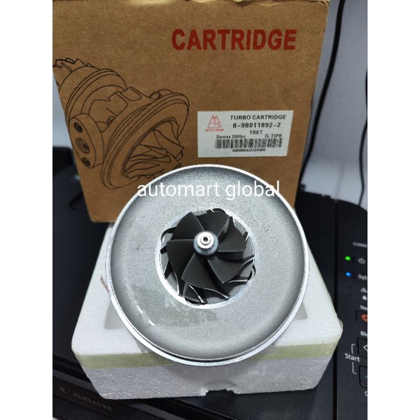 cartridge turbo charger dmax 3.0 3000cc