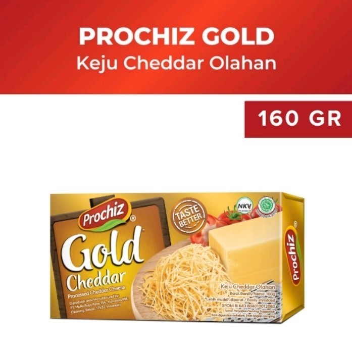 

T0P KEJU PROCHIZ GOLD CHEDDAR 160GR NICE