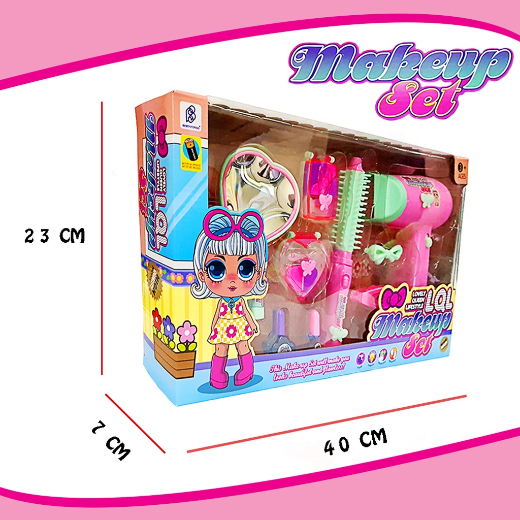 Mainan Anak Alat Make Up/ Make Up Set Toys Karakter 9693