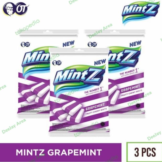 

TERLARIS PERMEN MINTZ GRAPEMINT PER KARTON 1 KARTONAN /PERMEN LUNAK/PERMEN VIRAL/PERMEN MILO/PERMEN YUPI/PERMEN JADUL/PERMEN KARET