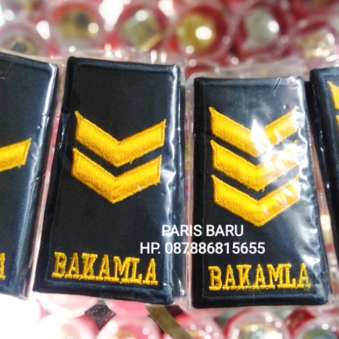 Pangkat Bakamla Bordiran