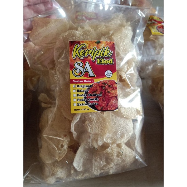 

Sebring Elod || Rasa Original 150 gr || Cemillan Enak || kripik Elod terenak