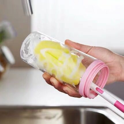 sikat botol susu bayi 3 in 1 baby safe sikat pembersih universal