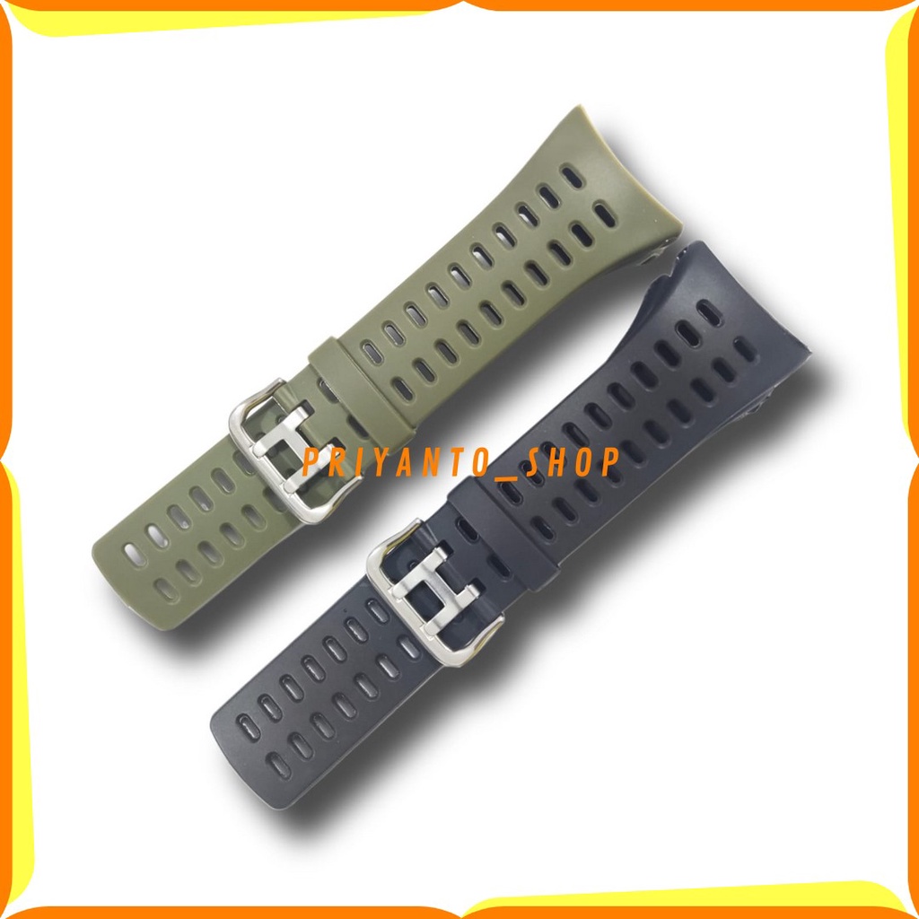 Strap tali jam Tangan Rubber digitec dg3032 tali jam Digitec DG 3032 Hitam