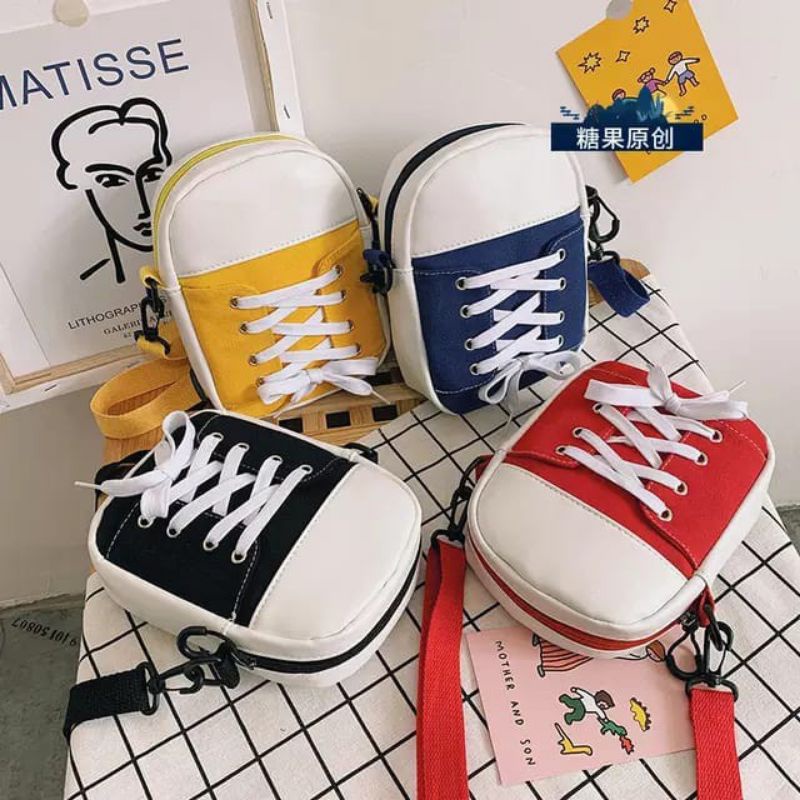 Tas Selempang Wanita Model Sepatu Women Sling Bag Murah