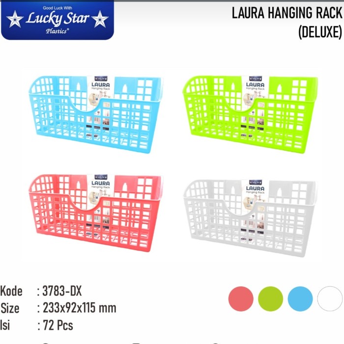 Keranjang Laura Hanging Rack DELUXE 3783-DX Lucky Star