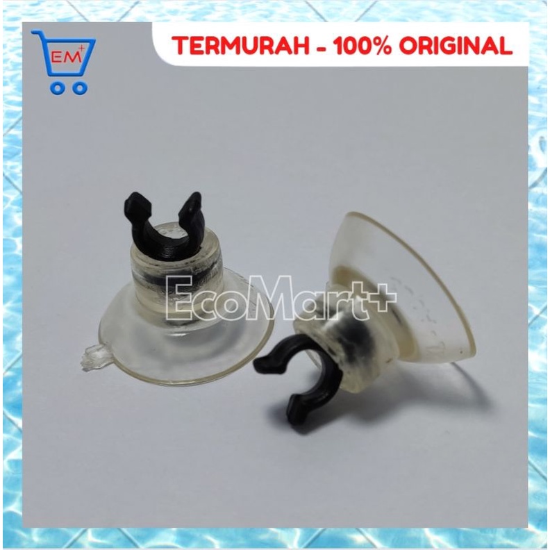 Dop Selang Udara Aerator CO2 Aquascape Akuarium Cop Tempelan Kaca - Harga 5 Pcs