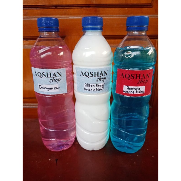 Detergen cair,  Silikon Emulsion, Sampo motor dan mobil