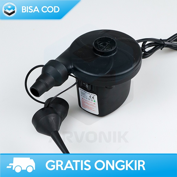 POMPA ANGIN ELEKTRIK POMPA KASUR AIR PUMP PORTABLE EU PLUG 110-220V