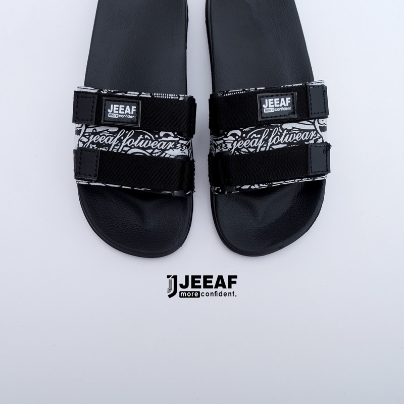 JEEAFFOOTWEAR sandal pria sllip on rules JFKR doodle original brand