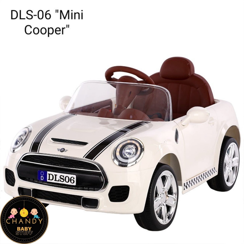 MAINAN ANAK MOBIL AKI MINI COOPER YUKITA DLS 06