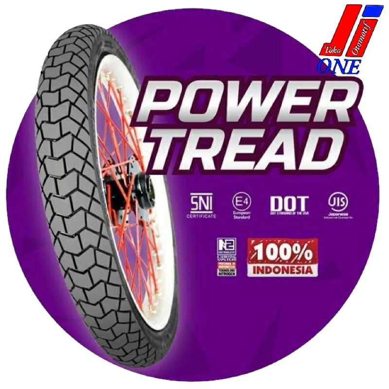 Ban Luar Mizzle Power Tread 275-17 300-17 Tubetype Ring 17