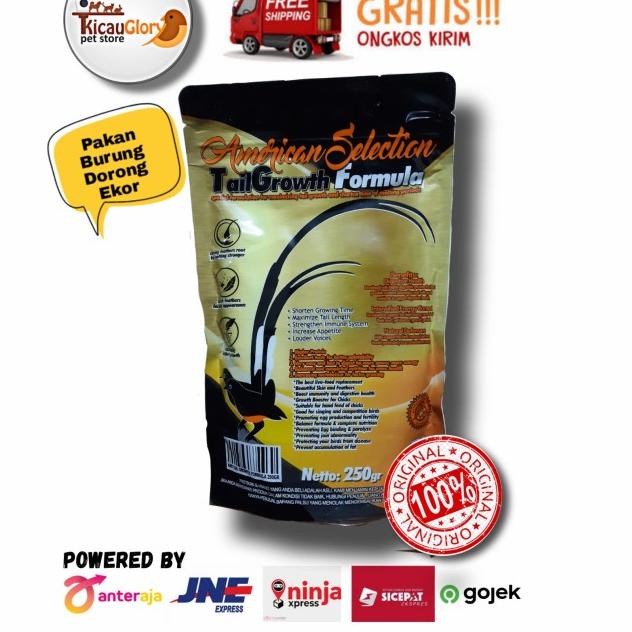 AMS Tail Growth American Selection Formula Pur Murai Dorong Ekor