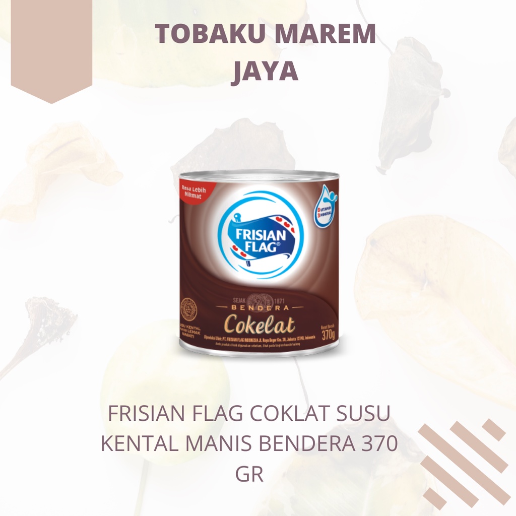 

Susu Kental Manis Bendera / Frisian Flag Coklat [370gr]