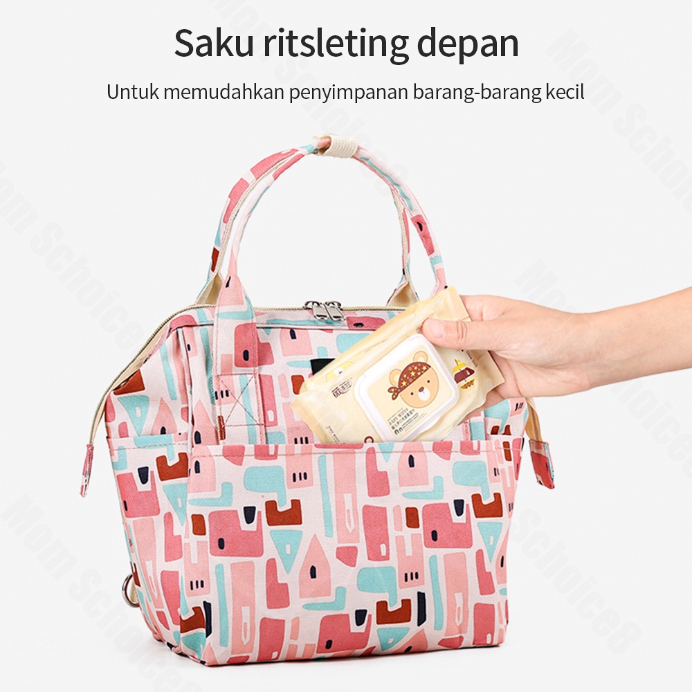 Halobaby Tas Bayi Perlengkapan Bayi Medium/baby diaper bag